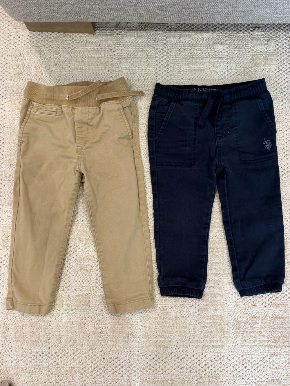 Toddler Boy 2T Pants Bundle 2pc Baby Gap + U.S. Polo Assn.